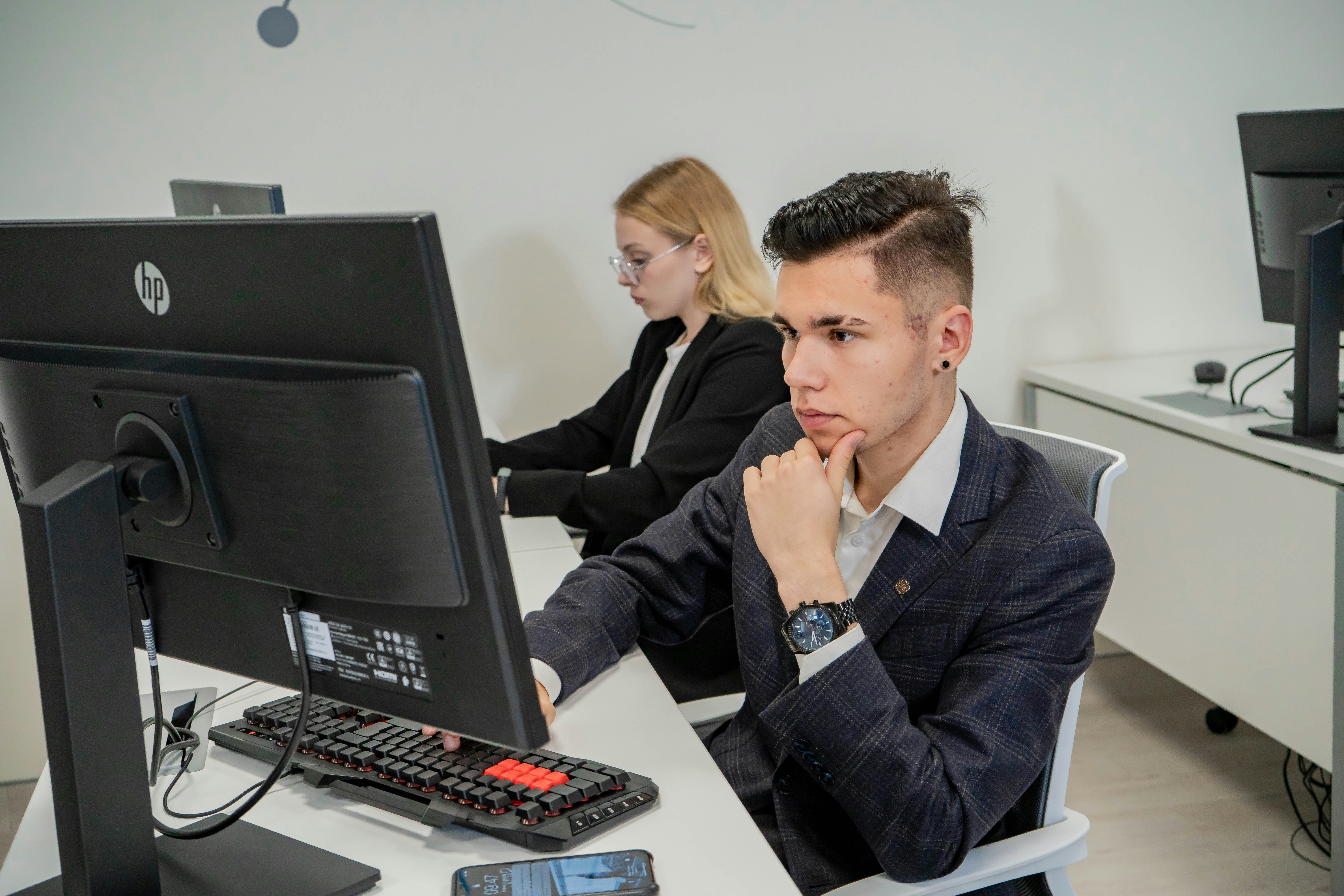 AI technology consulting team collaborating